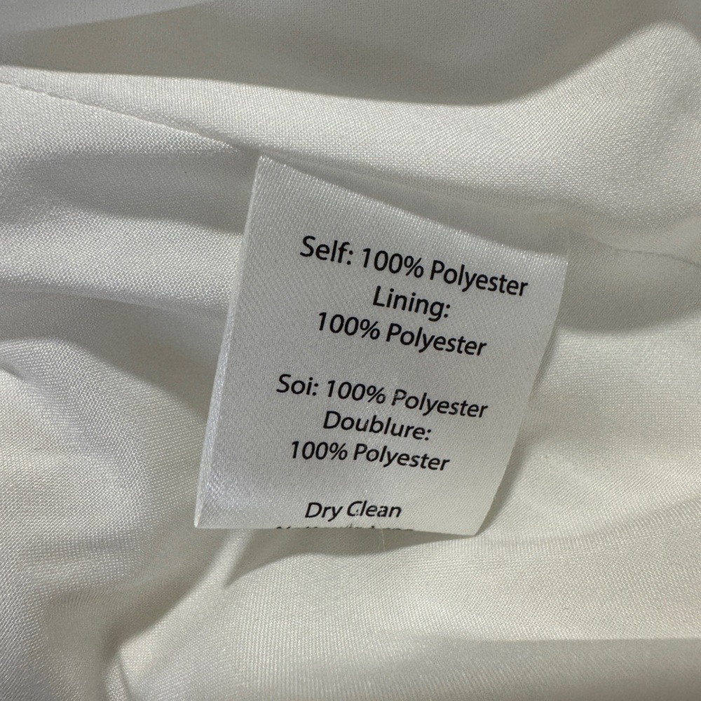 MILLY Melina Solid Pleated Dress Size 8 $425 - Picture 11 of 11